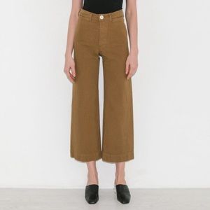 Jesse Kamm Sailor Pants Tobacco color in size 6(M)